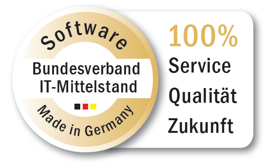 Auszeichnung „Software Made in Germany“