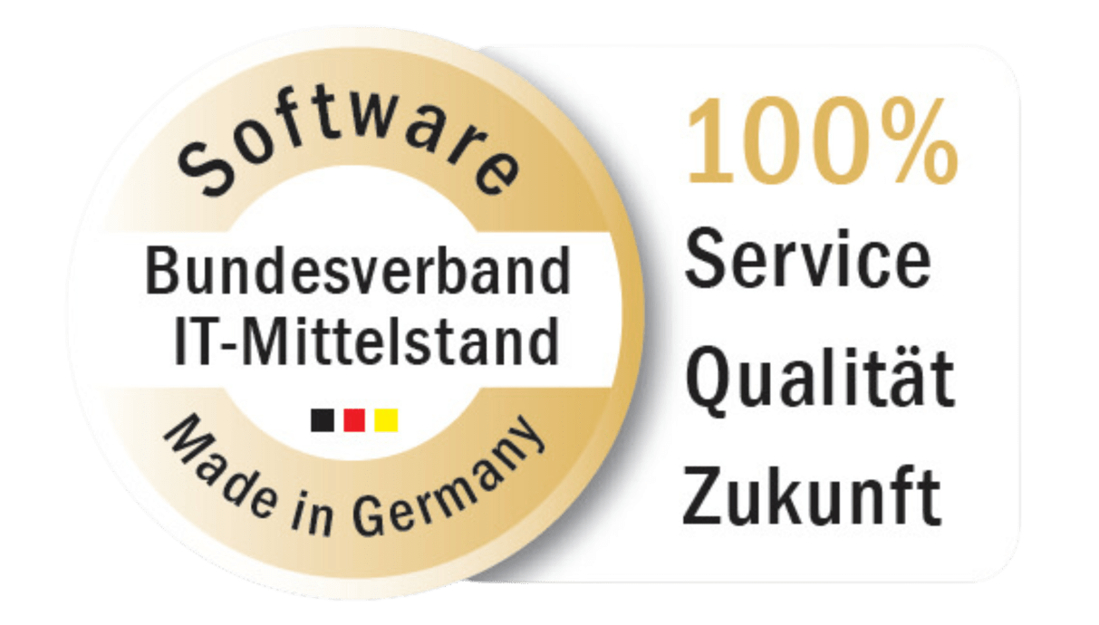 Die Check-it App entspricht den Vorgaben des Bundesverbandes für IT-Mittelstand und erhält das Gütesiegel "Made in Germany"
