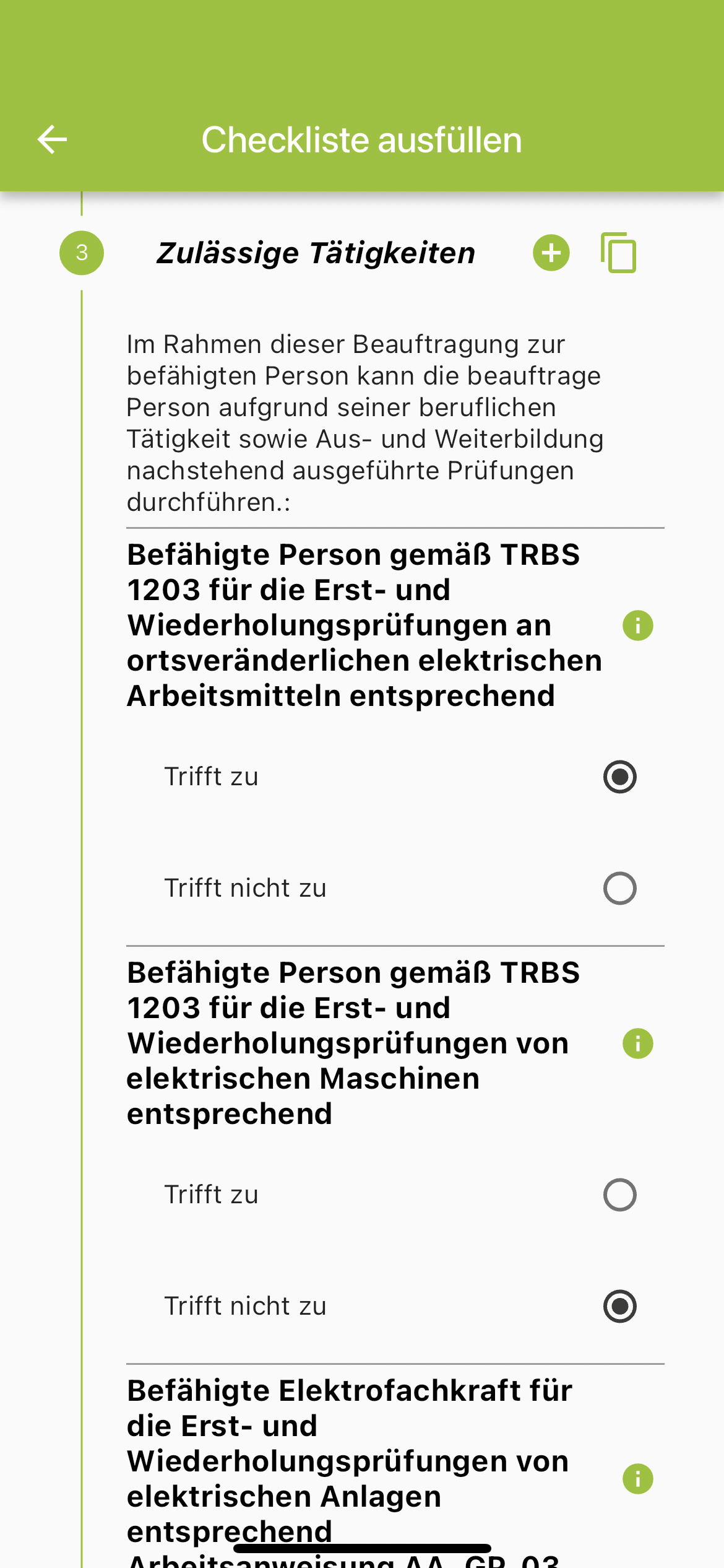 Erlaubnisschein Allgemein Multiple Choice